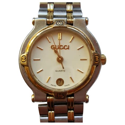 vintage silver ball ladies gucci watches|Gucci Women's Vintage Watches .